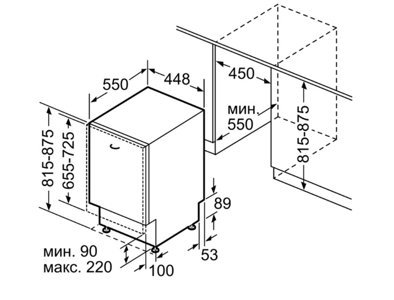 Схема для стиральной машины Bosch WAV28IH1OE