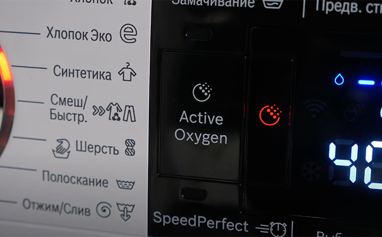 Функция VarioPerfect в стиральных машинах Bosch