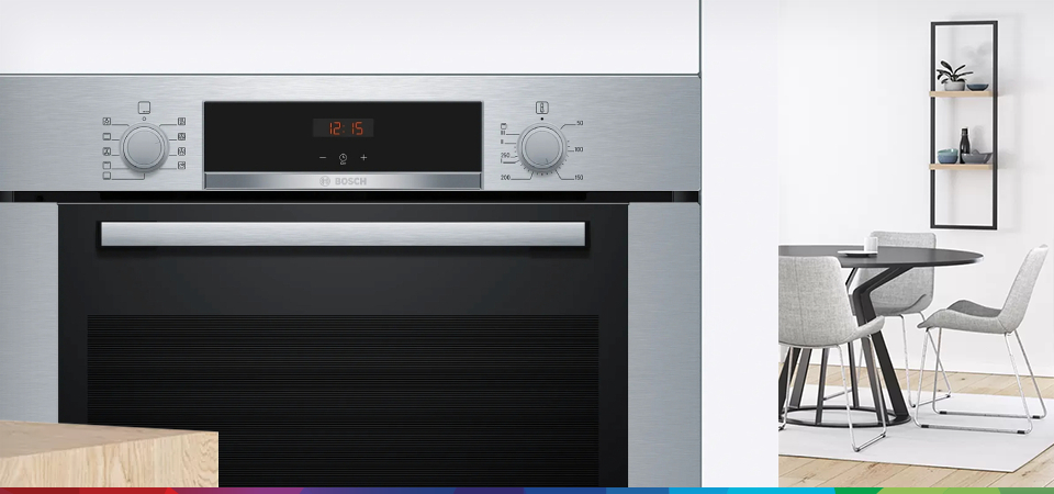 Как установить часы на духовом шкафу Bosch