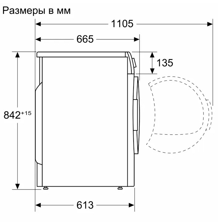 Сушильная машина Bosch WTX87M90ME