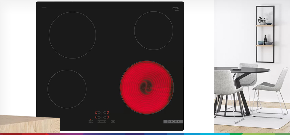 Обзор на электрическую варочную панель Bosch PKE611BA2E