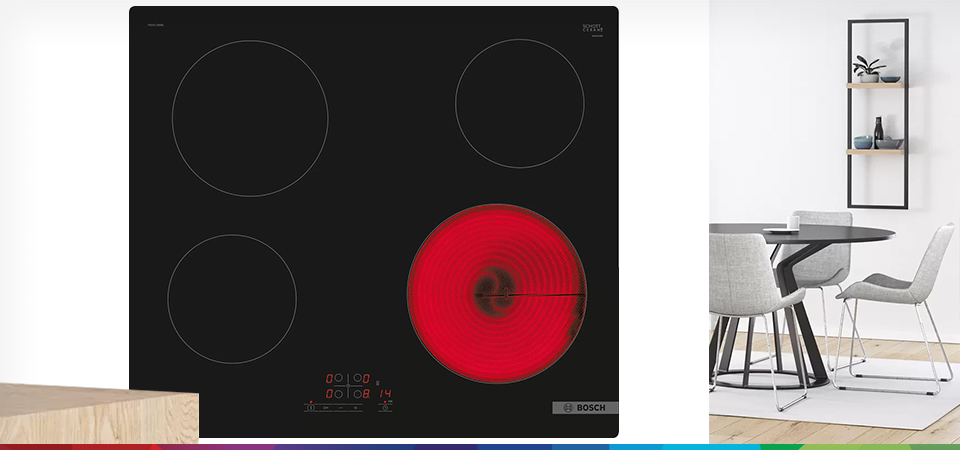 Обзор на электрическую варочную панель Bosch PKE611BB2E