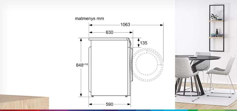 Обзор на cтирально-сушильную машину bosch WNA134L0SN