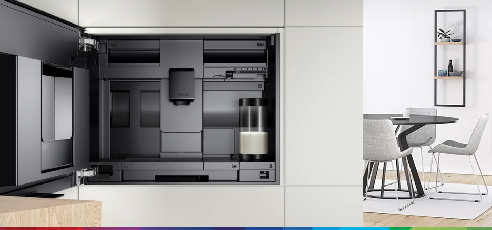 Как приготовить латте в кофемашине Bosch