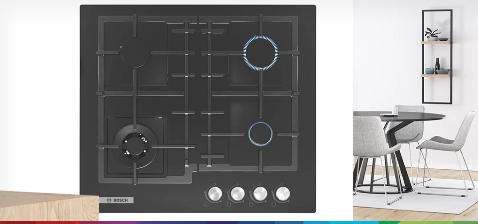Обзор на газовую варочную панель BOSCH PNH6B6O92R