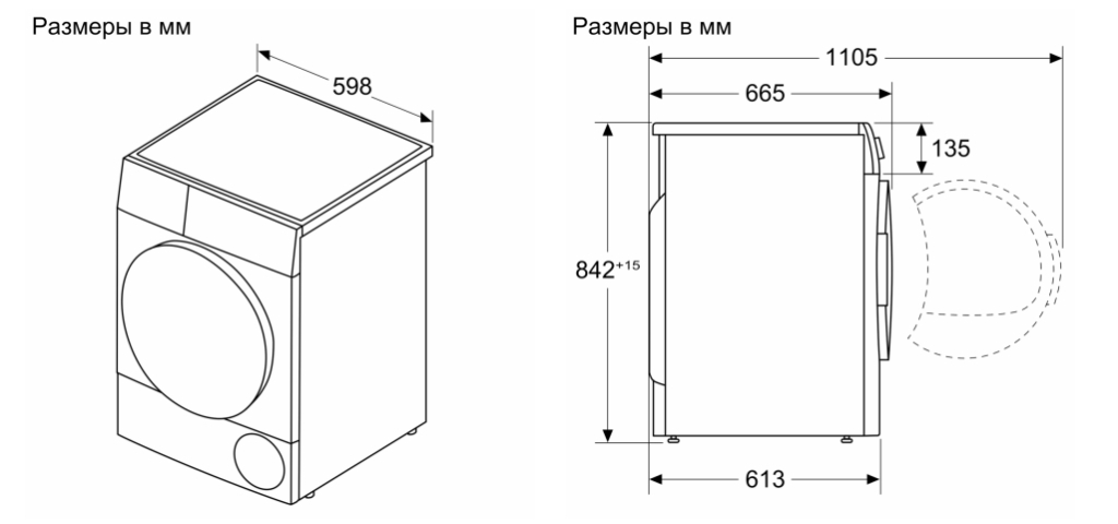 Сушильная машина Bosch WTN8543SME