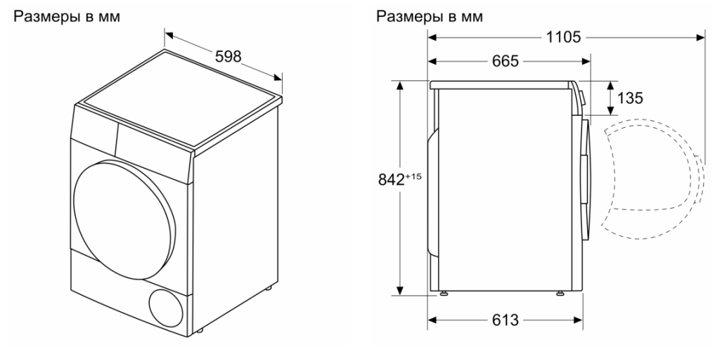 Сушильная машина Bosch WTX87KH1OE