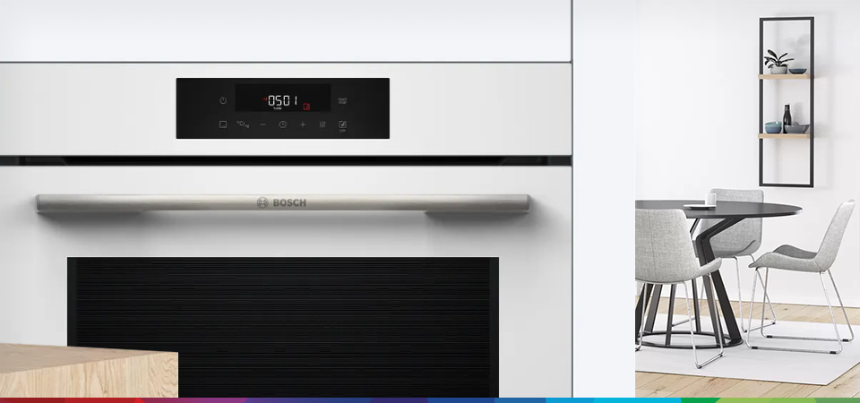 Как установить часы на духовом шкафу Bosch