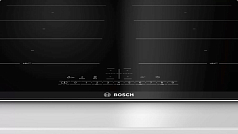 Индукционная варочная панель Bosch PXX675FC1E на 4 конфорки, шириной 60.6 см, черный Индукционная варочная панель Bosch PXX675FC1E на 4 конфорки, шириной 60.6 см, черный