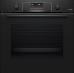 Духовой шкаф Bosch HBG4795B7 , электрический, шириной 59.4 см, черный, пиролитическая очистка
