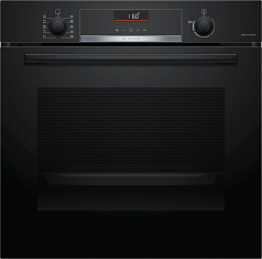 Духовой шкаф Bosch HBG536EB0R , электрический, шириной 59.4 см, черный, EcoClean очистка
