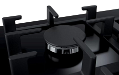 Газовая варочная панель Bosch PPS7A6M90R на 5 конфорки, шириной 75.2 см, черный Газовая варочная панель Bosch PPS7A6M90R на 5 конфорки, шириной 75.2 см, черный