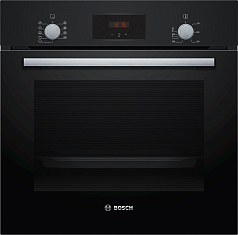Духовой шкаф Bosch HBF134EB0R , электрический, шириной 59.4 см, черный, EcoClean очистка