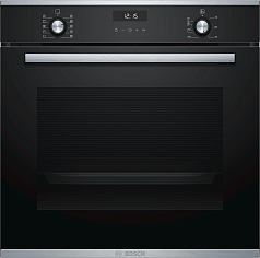 Духовой шкаф Bosch HBB237BS0R , электрический, шириной 59.4 см, черный, EcoClean очистка