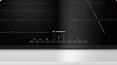Индукционная варочная панель Bosch PXE631FC1E на 4 конфорки, шириной 59.2 см, черный Индукционная варочная панель Bosch PXE631FC1E на 4 конфорки, шириной 59.2 см, черный