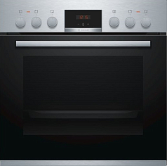 Духовой шкаф Bosch HEF514BS0R , электрический, шириной 59.4 см, нержавеющая сталь, традиционная очистка Духовой шкаф Bosch HEF514BS0R , электрический, шириной 59.4 см, нержавеющая сталь, традиционная очистка