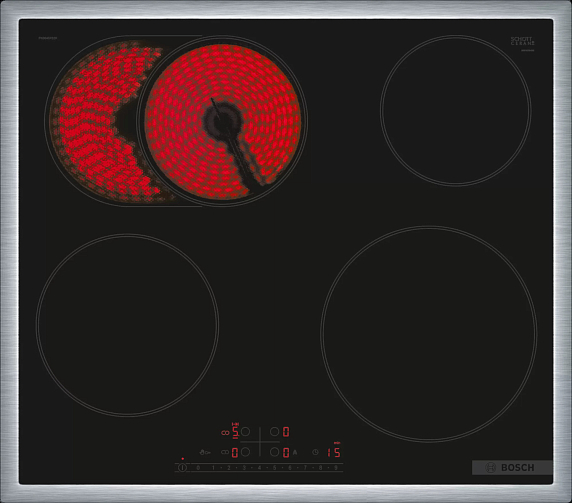 Электрическая варочная панель Bosch PKB645FB2R preview 1