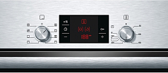 Духовой шкаф Bosch HBA42R350E , электрический, шириной 59.4 см, нержавеющая сталь, EcoClean очистка