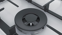 Газовая варочная панель Bosch PCI6A2B90R на 4 конфорки, шириной 58.2 см, белый