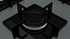 Газовая варочная панель Bosch POP7C9O12O на 4 конфорки, шириной 67 см, серый Газовая варочная панель Bosch POP7C9O12O на 4 конфорки, шириной 67 см, серый