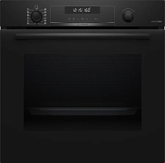 Духовой шкаф Bosch HBG478CB3 , электрический, шириной 59.4 см, черный, пиролитическая очистка