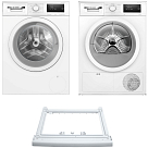 Комплект Bosch Serie 4 (WAN24009II, WTH85077PL, WTZ 20410)