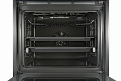 Духовой шкаф Bosch HBG537NB0R , электрический, шириной 59.4 см, черный, EcoClean очистка
