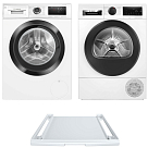 Комплект Bosch Serie 6 (WAU28Q1EPL, WQG24500BY, WTZ27400)