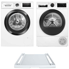 Комплект Bosch Serie 6 (WAU28Q1EPL, WQG24500BY, WTZ27400) Комплект Bosch Serie 6 (WAU28Q1EPL, WQG24500BY, WTZ27400)