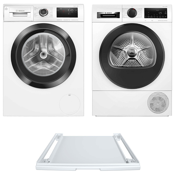 Комплект Bosch Serie 6 (WAU28Q1EPL, WQG24500BY, WTZ27400) preview 1