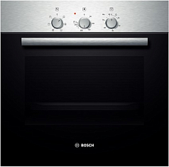 Духовой шкаф Bosch HBN211E0J , электрический, шириной 59.5 см, нержавеющая сталь, традиционная очистка
