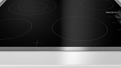 Электрическая варочная панель Bosch PKF645CA2E на 4 конфорки, шириной 58.3 см, черный Электрическая варочная панель Bosch PKF645CA2E на 4 конфорки, шириной 58.3 см, черный