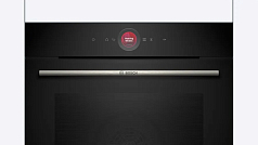 Духовой шкаф Bosch HBG7342B1 , электрический, шириной 59.4 см, черный, EcoClean очистка