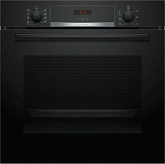 Духовой шкаф Bosch HBA3340B0 , электрический, шириной 59.4 см, черный, AquaClean очистка Духовой шкаф Bosch HBA3340B0 , электрический, шириной 59.4 см, черный, AquaClean очистка