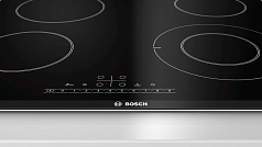 Электрическая варочная панель Bosch PKF675FP1E на 4 конфорки, шириной 60.6 см, черный Электрическая варочная панель Bosch PKF675FP1E на 4 конфорки, шириной 60.6 см, черный