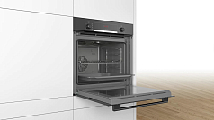 Духовой шкаф Bosch HBA534BB0 , электрический, шириной 59.4 см, черный, EcoClean очистка Духовой шкаф Bosch HBA534BB0 , электрический, шириной 59.4 см, черный, EcoClean очистка