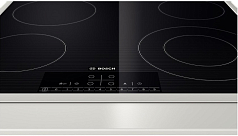 Электрическая варочная панель Bosch PKF 642F17 на 4 конфорки, шириной 58.3 см, черный Электрическая варочная панель Bosch PKF 642F17 на 4 конфорки, шириной 58.3 см, черный
