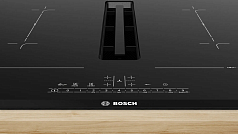 Индукционная варочная панель Bosch PVQ795F25E на 4 конфорки, шириной 70 см, черный Индукционная варочная панель Bosch PVQ795F25E на 4 конфорки, шириной 70 см, черный