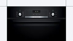 Духовой шкаф Bosch HBJ517YB0R , электрический, шириной 59.4 см, черный, традиционная очистка Духовой шкаф Bosch HBJ517YB0R , электрический, шириной 59.4 см, черный, традиционная очистка