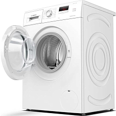 Стиральная машина Bosch WAJ2406SPL 1000 об/мин, белый, инверторный EcoSilenceDrive двигатель