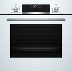 Духовой шкаф Bosch HBJ517YW0R , электрический, шириной 59.4 см, белый, традиционная очистка Духовой шкаф Bosch HBJ517YW0R , электрический, шириной 59.4 см, белый, традиционная очистка