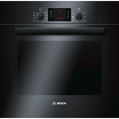 Духовой шкаф Bosch HBA 43T360 , электрический, шириной 59.5 см, черный, EcoClean очистка