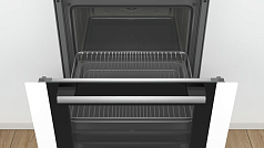 Духовой шкаф Bosch HBB356BW0R , электрический, шириной 59.4 см, белый, EcoClean очистка