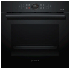 Духовой шкаф Bosch HBC 872DC1S , электрический, шириной 59.4 см, черный, пиролитическая очистка