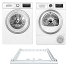 Комплект Bosch Serie 6 (WAU28PA0SN, WTU8769SSN, WTZ27410)