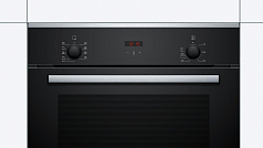 Духовой шкаф Bosch HBF214BB0R , электрический, шириной 59.4 см, черный, традиционная очистка Духовой шкаф Bosch HBF214BB0R , электрический, шириной 59.4 см, черный, традиционная очистка