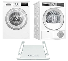 Комплект Bosch Serie 6 (WAU28PA0SN, WQG241AEPL, WTZ 11400) Комплект Bosch Serie 6 (WAU28PA0SN, WQG241AEPL, WTZ 11400)