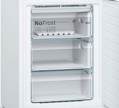 Двухкамерный холодильник Bosch KGN39XW3OR