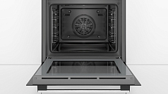 Духовой шкаф Bosch HBG516BS0R , электрический, шириной 59.4 см, нержавеющая сталь, традиционная очистка