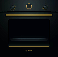 Духовой шкаф Bosch HBJN10YB2R , электрический, шириной 59.4 см, черный, AquaClean очистка